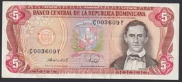Dominikanische Republik 5 Pesos 1988
