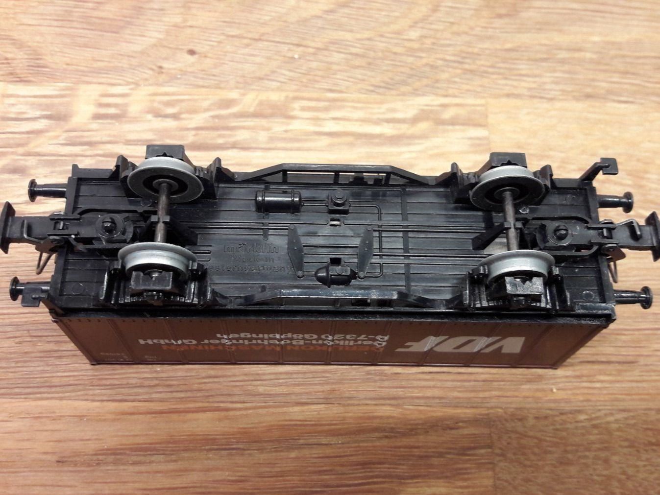 Märklin Modellini di ferrovie: Märklin HO AC : DB wagon container "VDF" – Usato da Buttes venduto da Cafe2005 7