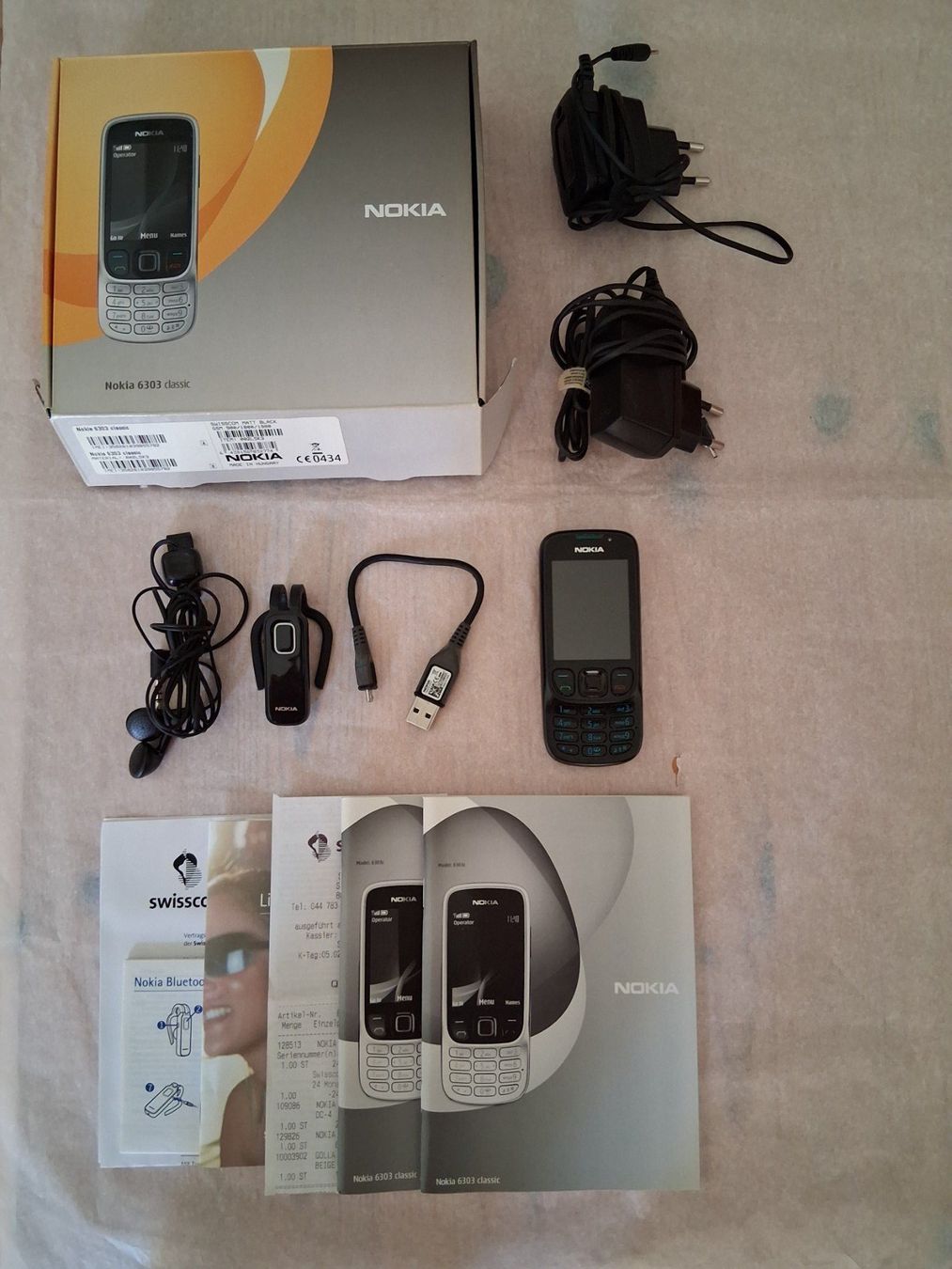Nokia Handys / Smartphones: Nokia 6303 classic schwarz – Gebraucht aus Horgen von cla_bv5q 1