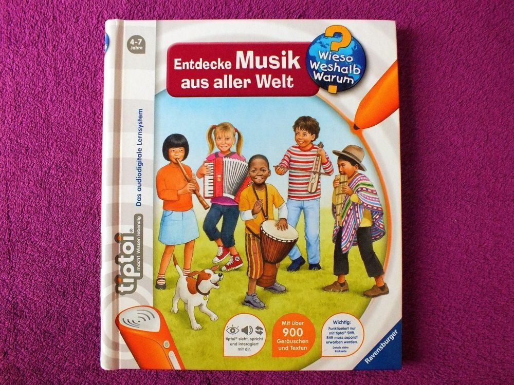 tiptoi Buch Entdecke Musik aus aller Welt Kaufen auf Ricardo