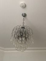 Lustre pampilles verre