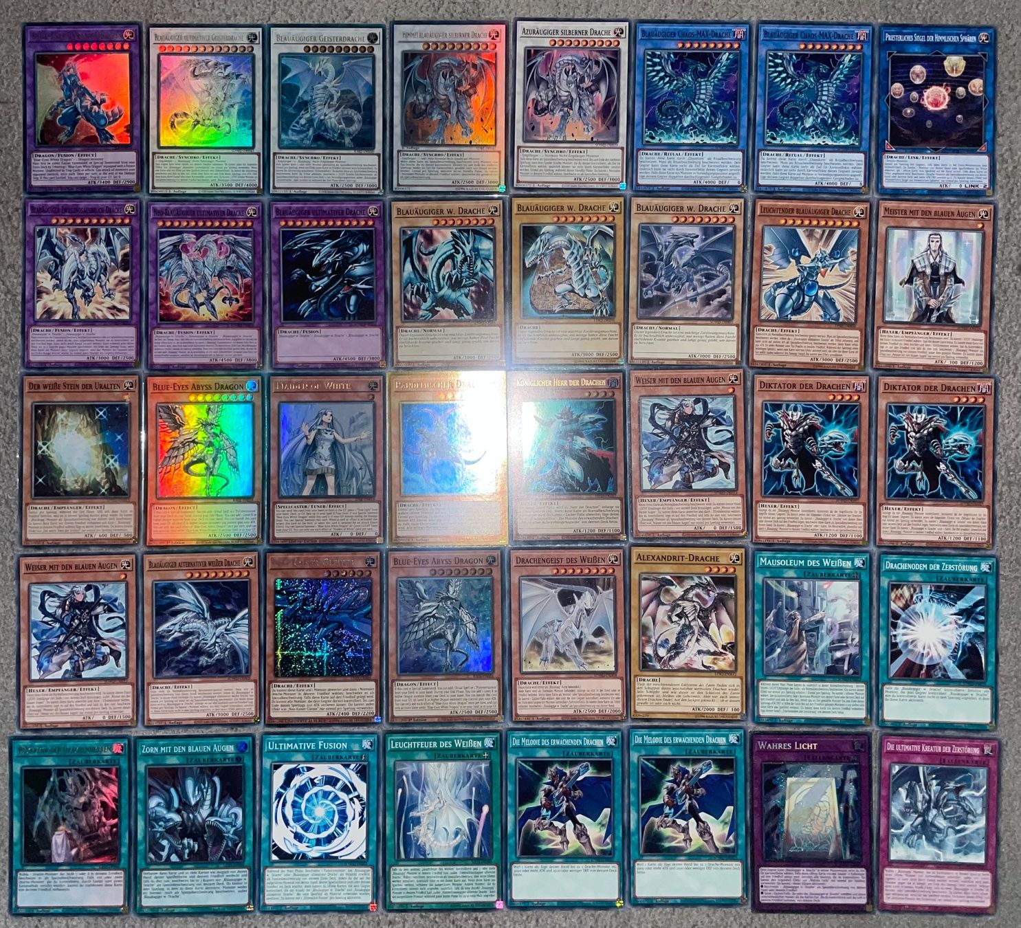 Yugioh Carte collezionabili: YuGiOh Blauäugiger w. Drache Deck! – Nuovo (secondo la descrizione) da Altstätten SG venduto da ChangeMaker