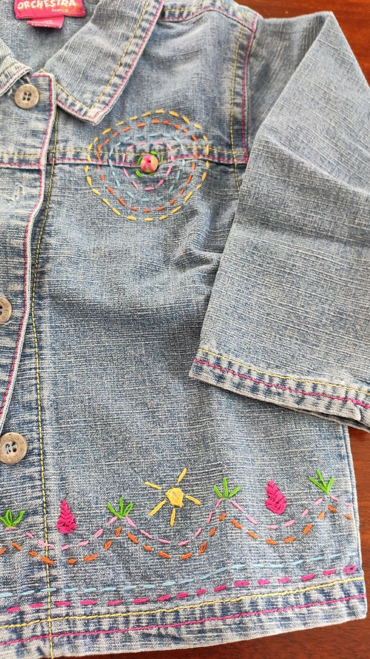 Jacken & Mäntel: Mädchen Jeansjacke, marke Orchestra, Grösse 18 monate – Gebraucht aus Wohlen AG von art_9qvl 2