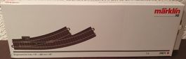 MÄRKLIN: 1 X C-GLEIS HANDBOGENWEICHE LINKS 24671 NEU/OVP