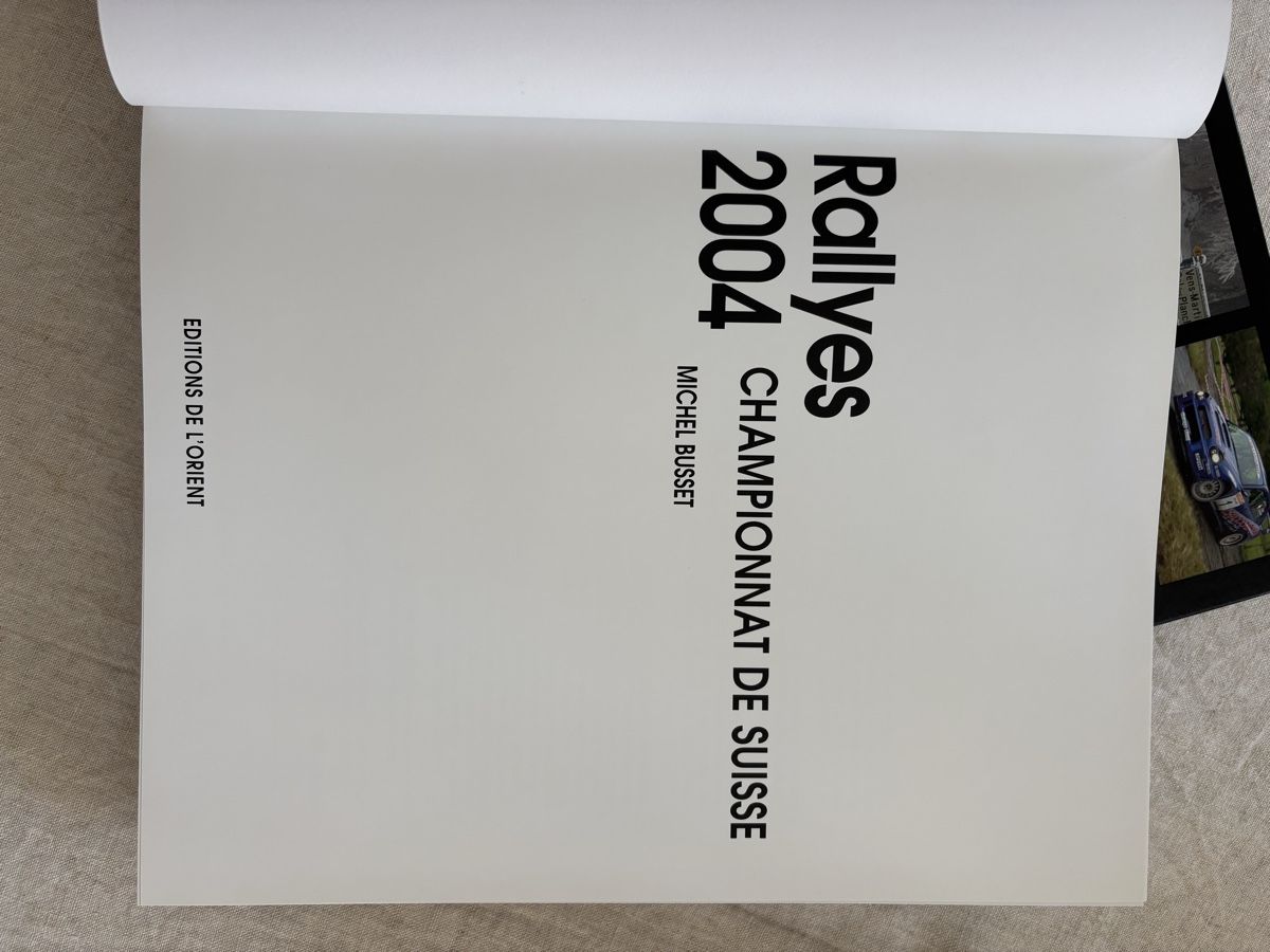 Libri: Championat CH Rallyes 2003 & 2004 – Nuovo (secondo la descrizione) da Büttikon AG venduto da wrx225 4