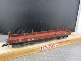 Lima Rungenwagen mit Fleischmann Kupplungen, ohne OVP, DC, b