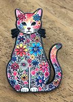 Pin Katze Blumen