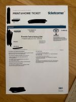 Riverside Festival Aarburg 2026 3 Tägige Tickets - 2 Stück