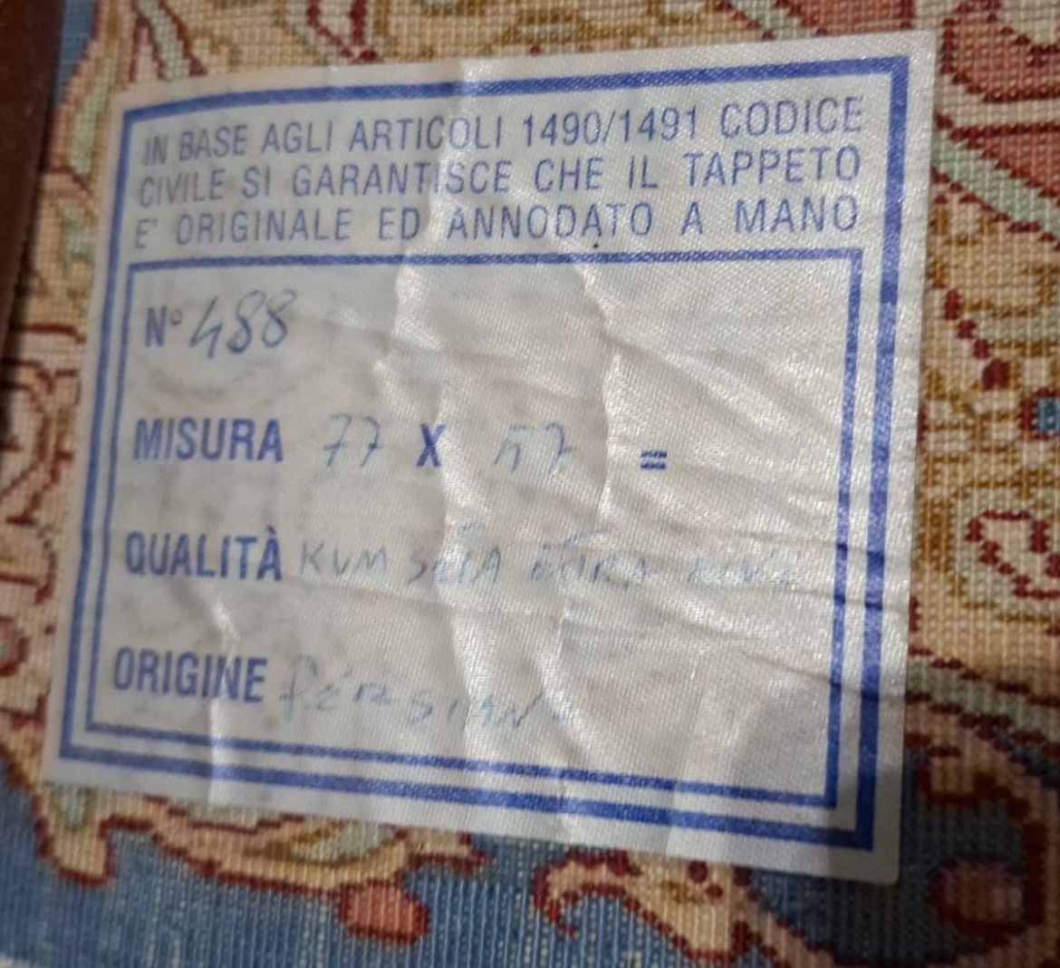 Tappeti: Original persischer Teppich (Iran) – Usato da Locarno venduto da Osvaldo61 4