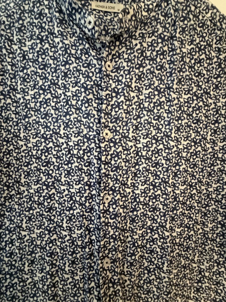Camicie: Camicia a maniche corte FATHER & SONS blu taglia M – Usato da Lugano venduto da can_xdd8 1