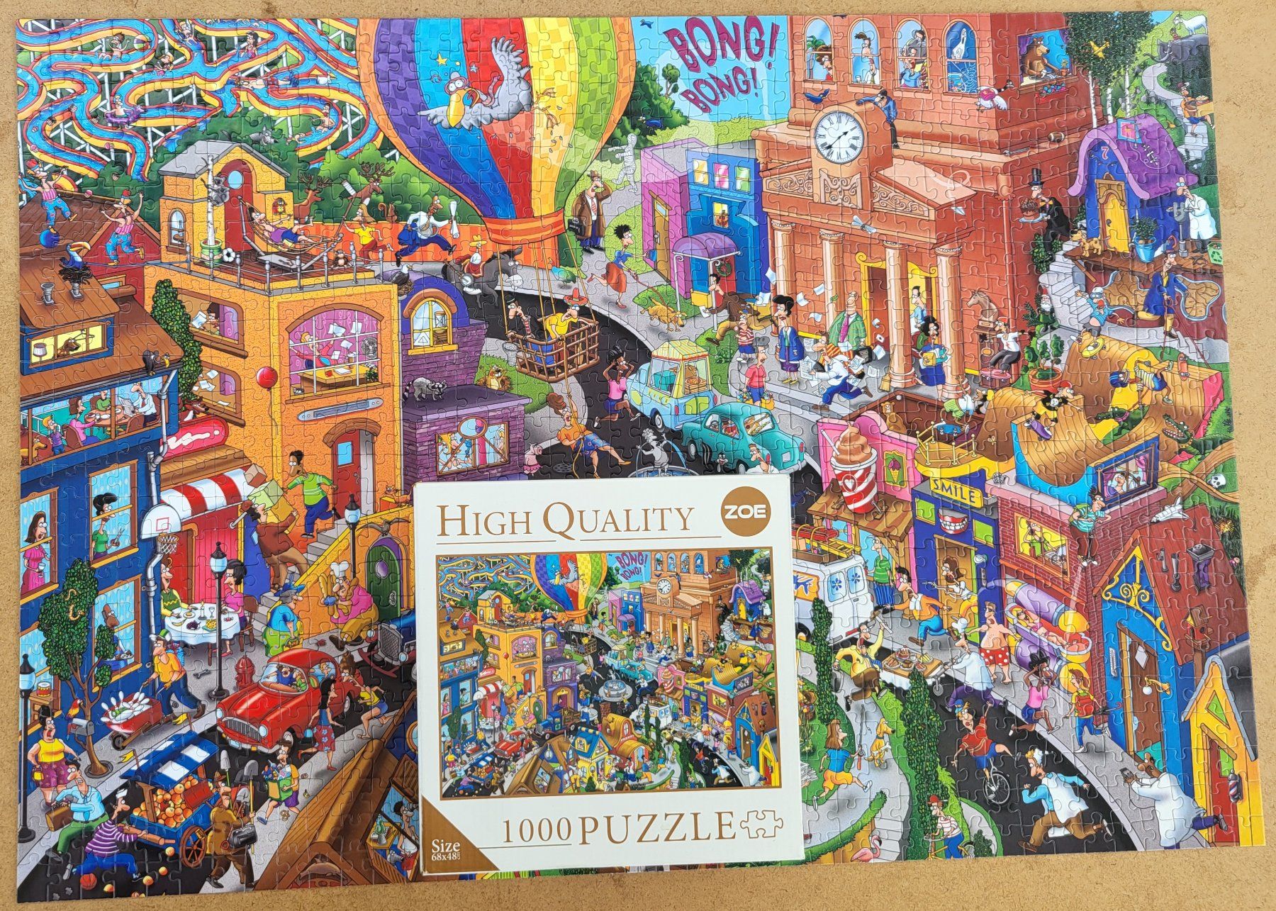 Puzzles: Puzzle Zoe 1000 pièces – Gebraucht aus Montet (Glâne) von Koada2 2
