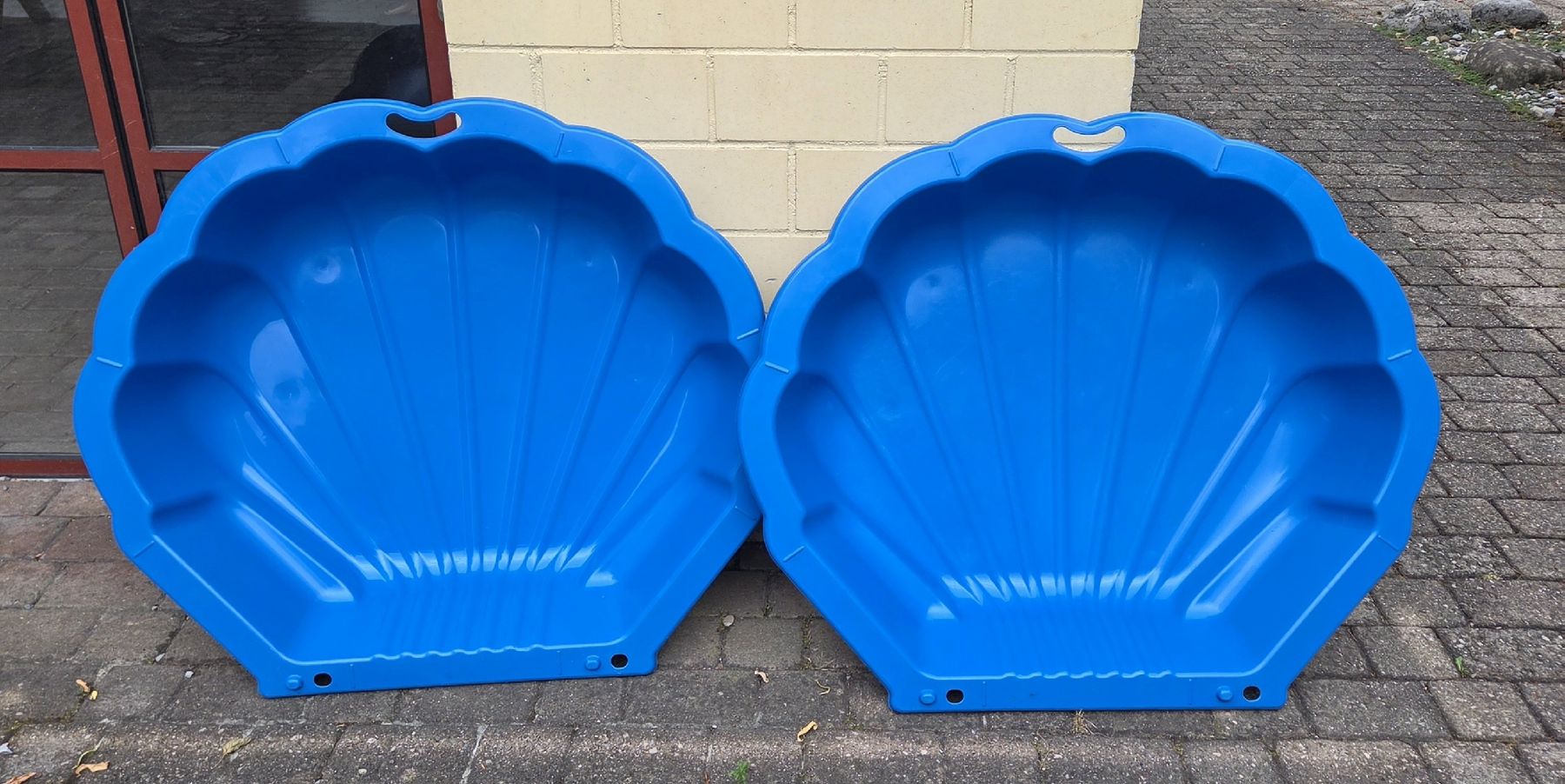 Sabbiera per bambini: Bade-& Sandmuschel blau – Usato da Zug venduto da dhs87 1