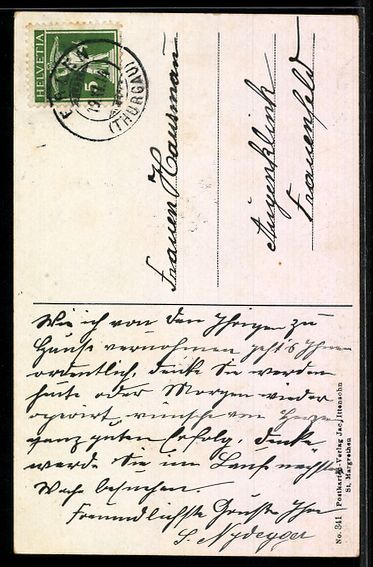 Cartes postales: AK Erlen, Platz und Kirche – D'occasion à Berlin par bartko-reher 1