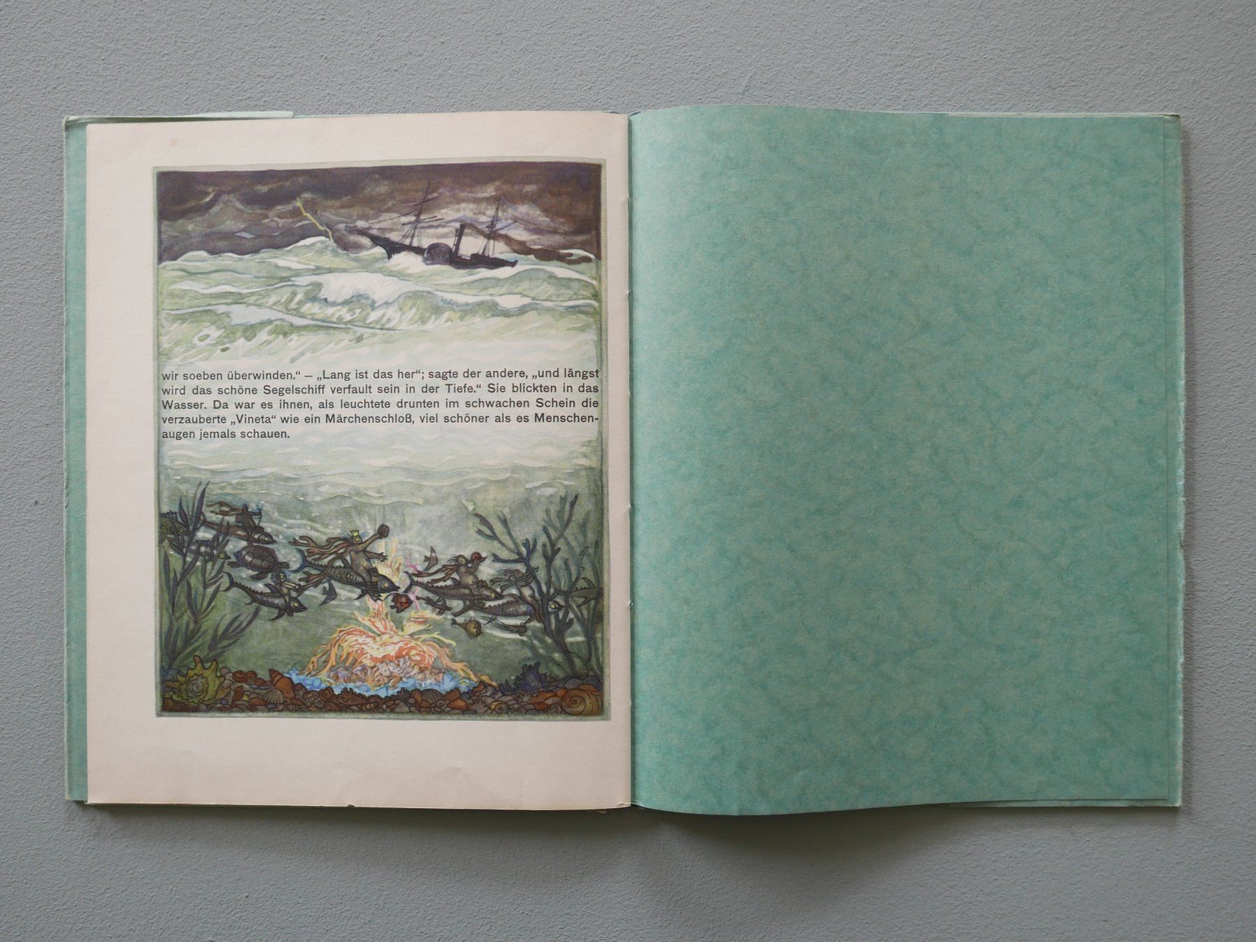 Bücher: DIE WUNDERBURG IM MEER 1929 – Gebraucht aus Balgach von Zwischenraum 8