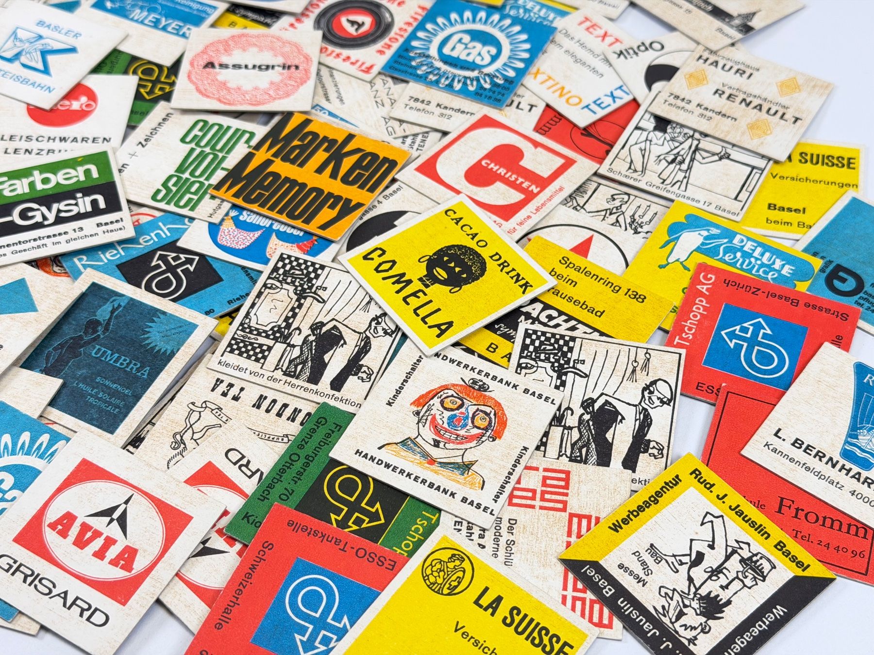 Giochi: Basler Markenmemory 1960er – Usato da Winterthur venduto da Roli56 7