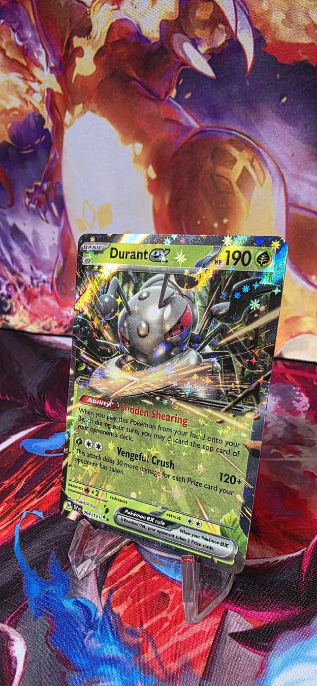 Pokémon Carte collezionabili: Durant ex 004/191 Surging Sparks SSP – Nuovo (secondo la descrizione) da Frutigen venduto da Sinnohan_Zorua 1