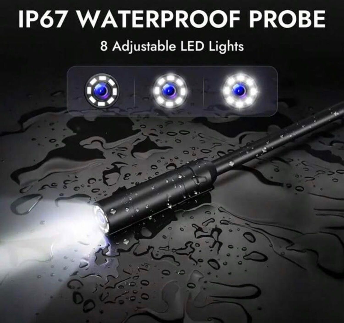 Fotocamera: Endoskop-Kamera mit 4.3" IPS Bildschirm – Nuovo e nell'imballaggio originale da Emmenbrücke venduto da ShopDirect 4