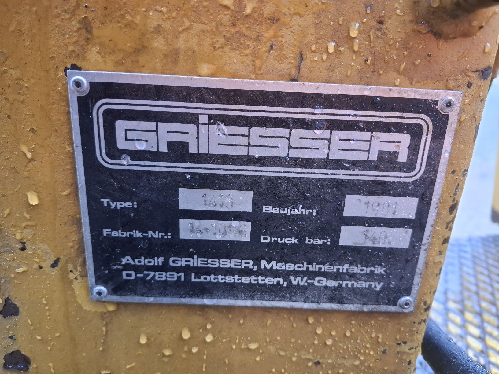 Kräne: Mistkran – Gebraucht aus Nunningen von L90 3