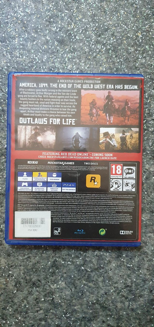 Sony Jeux: PS4 Spiel Red Dead Redemption 2 – D'occasion à Biel/Bienne par IT_KinG 1
