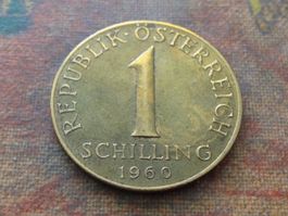 AUTRICHE  1  Schilling  1960
