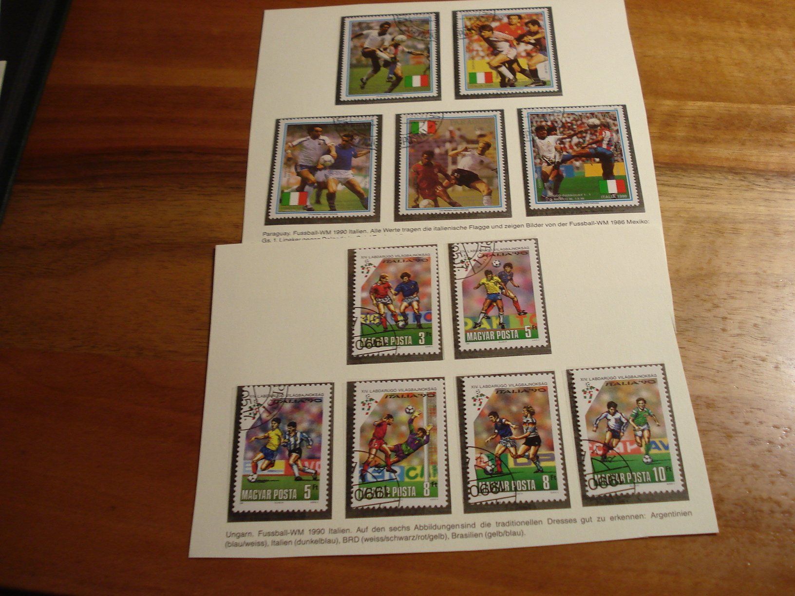 Alle Briefmarken: Lot Marken Thema Fussball – Gebraucht aus Niederwil AG von morostahu