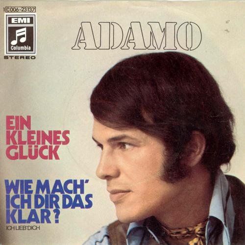 Dischi in vinile: Adamo - Ein kleines Glück (7") – Usato da Romanshorn venduto da and_2nf7