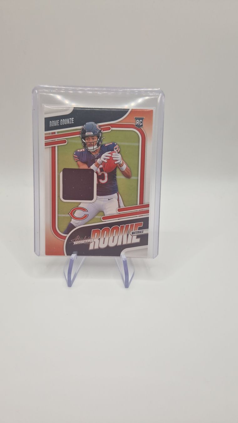 NFL Cartes à collectionner: ROOKIE Rome Odunze Bronze Patch Card – Neuf (Voir description) à Zürich par limmatschwimmer
