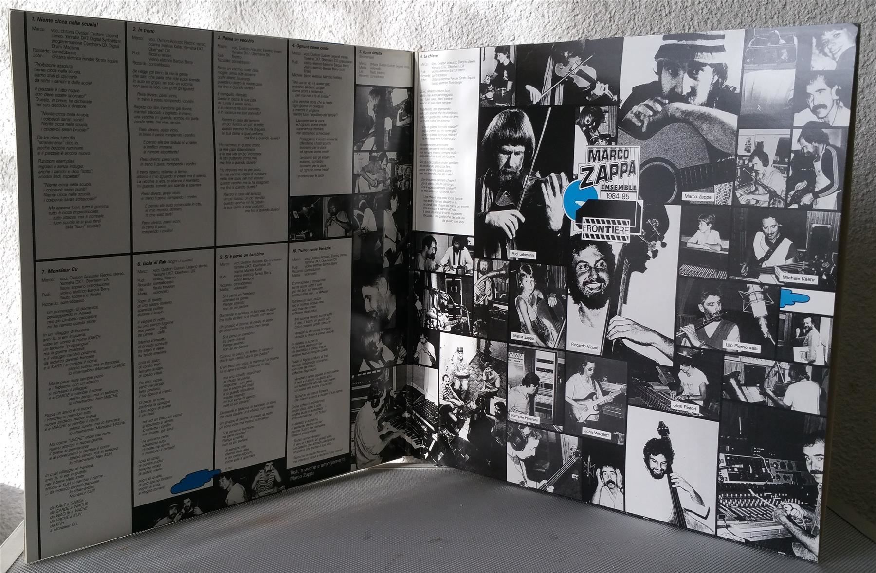 Dischi in vinile: MARCO ZAPPA - FRONTIERE - 1984/85 - LP – Usato da Greifensee venduto da scharmant 2