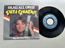 SUZI QUATRO tolle Single Glad all over Kult Top Hit