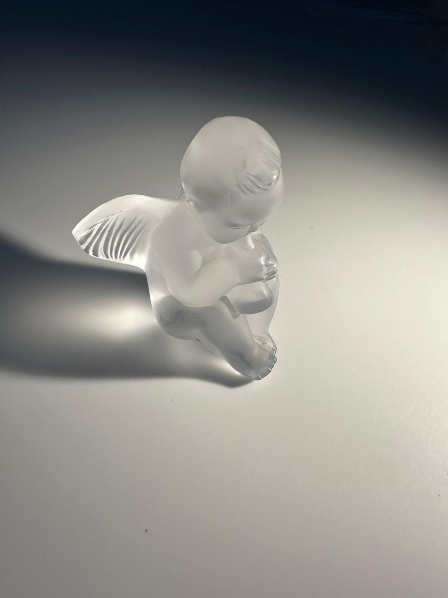 Lalique Figuren: Lalique Engel aus Kristallglas – Gebraucht aus Zürich von Aapitz 2