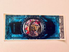 DEATH NYC Billet 1 US Dollar „Pop Art Moonswatch“, Ltd.x/100