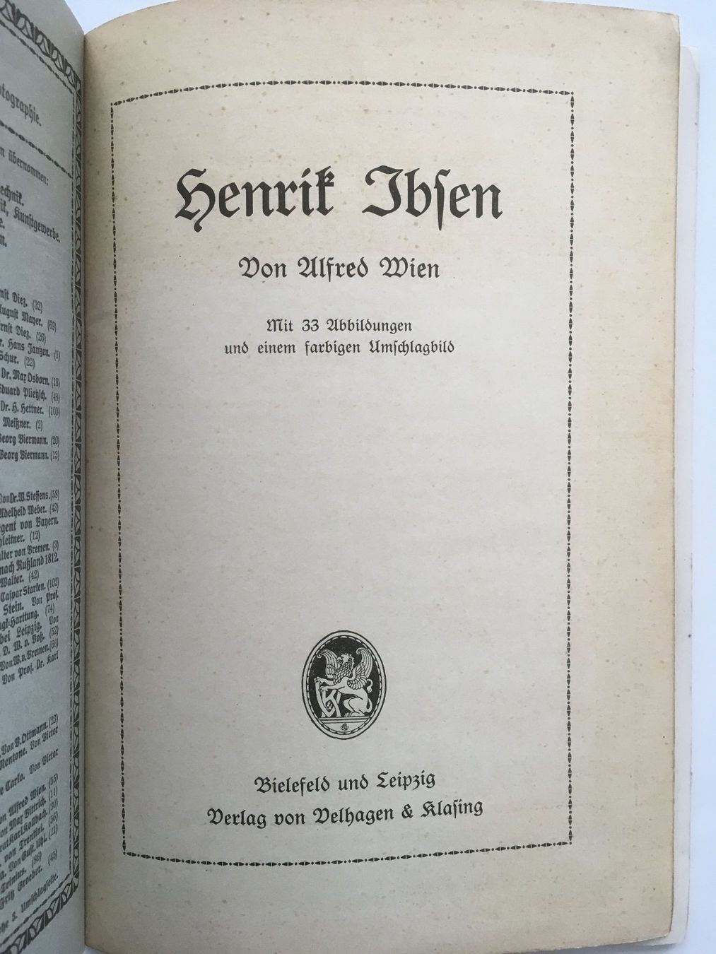 Livres: Henrik Ibsen – D'occasion à Grenchen par Kogi7 1