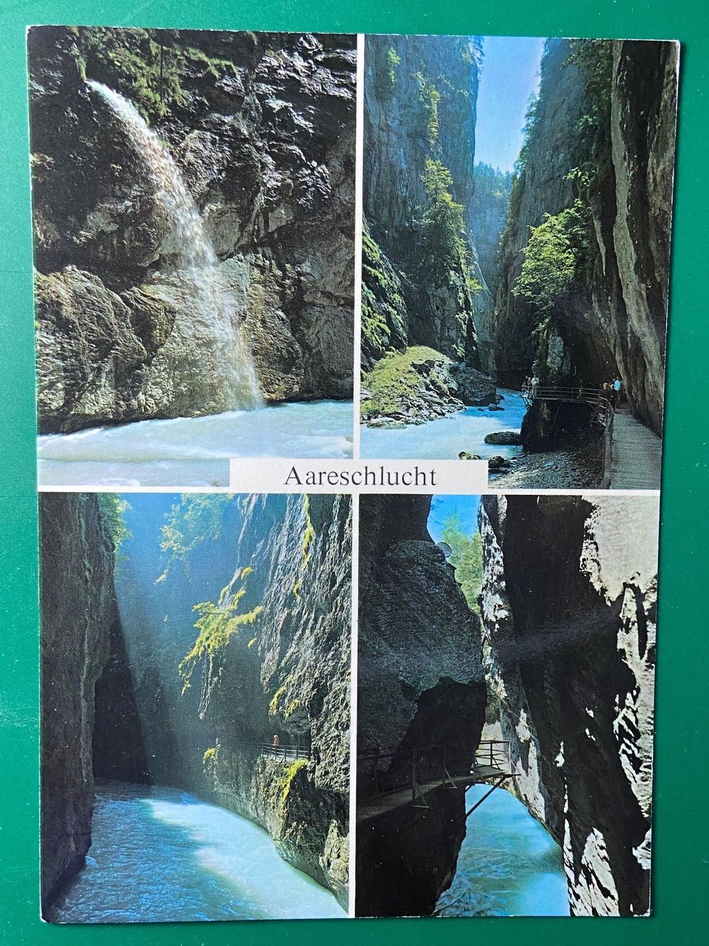 Cartoline postali: Aareschlucht – Usato da Steg VS venduto da _vinci_
