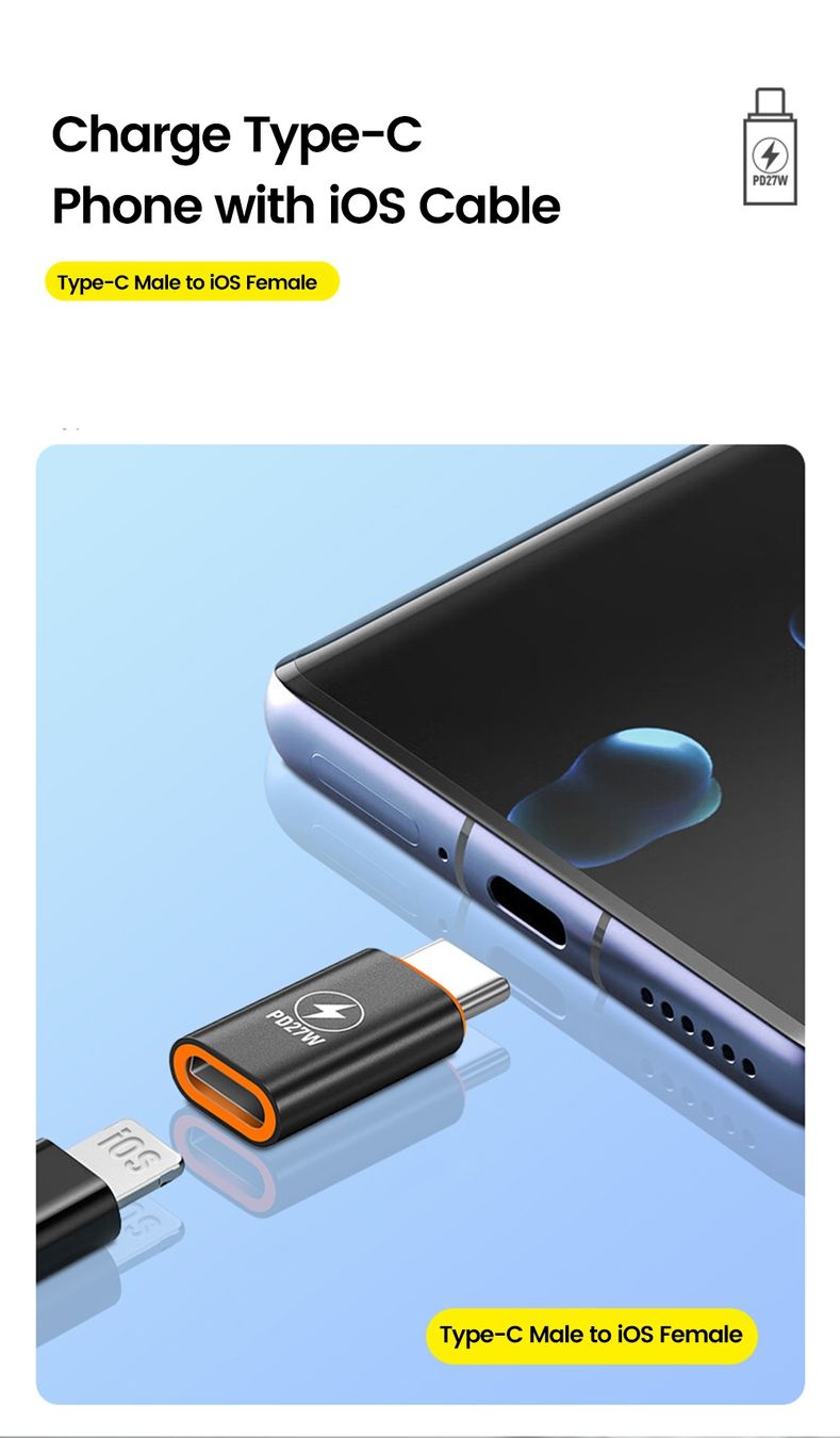 Unità & Adattatore: USB-C auf iOS Lightning Adapter OTG – Nuovo e nell'imballaggio originale da Romanshorn venduto da pfimex 4
