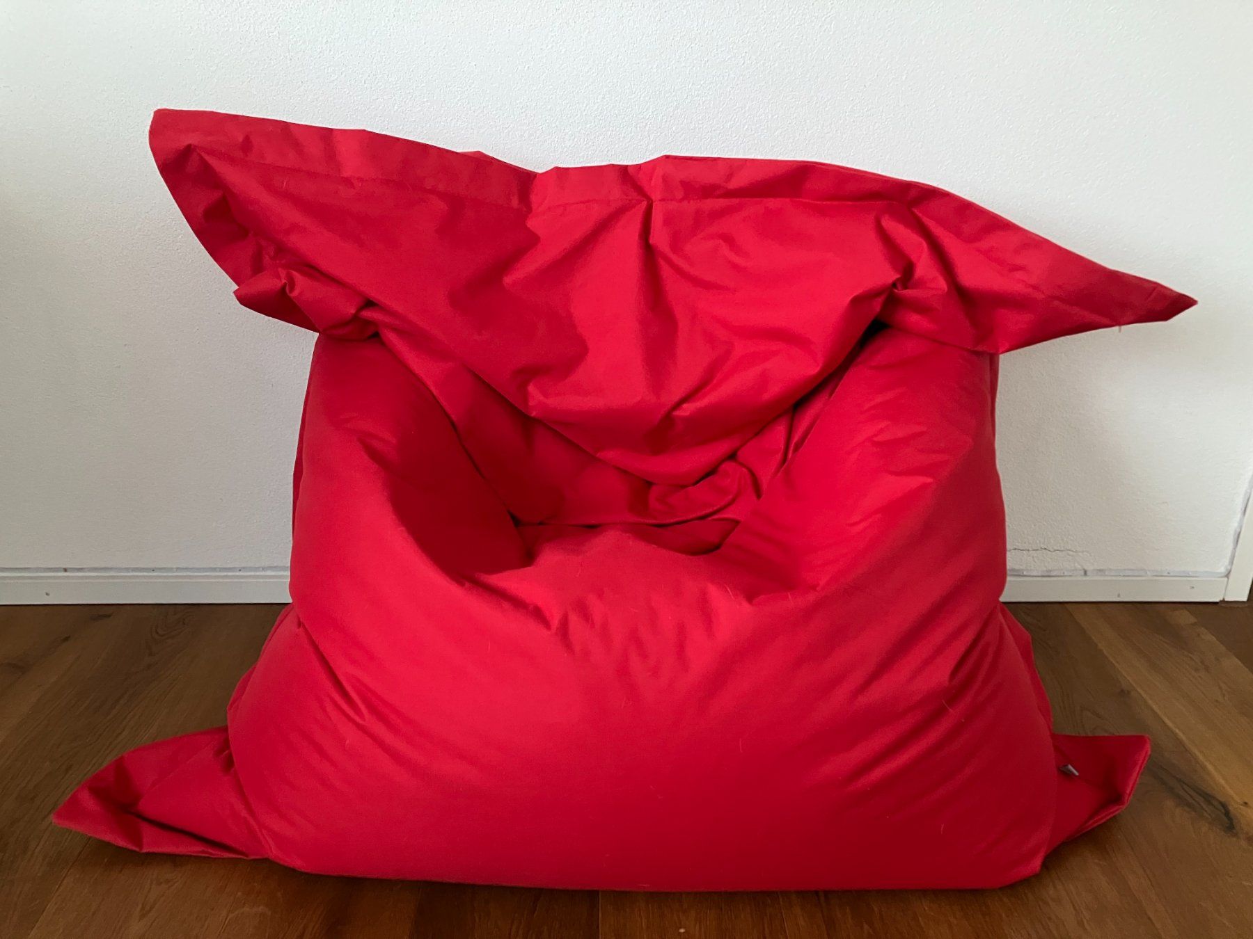 Kissen: Sitzsack rot (Swiss made) – Gebraucht aus Niederuzwil von Sandy8w 1