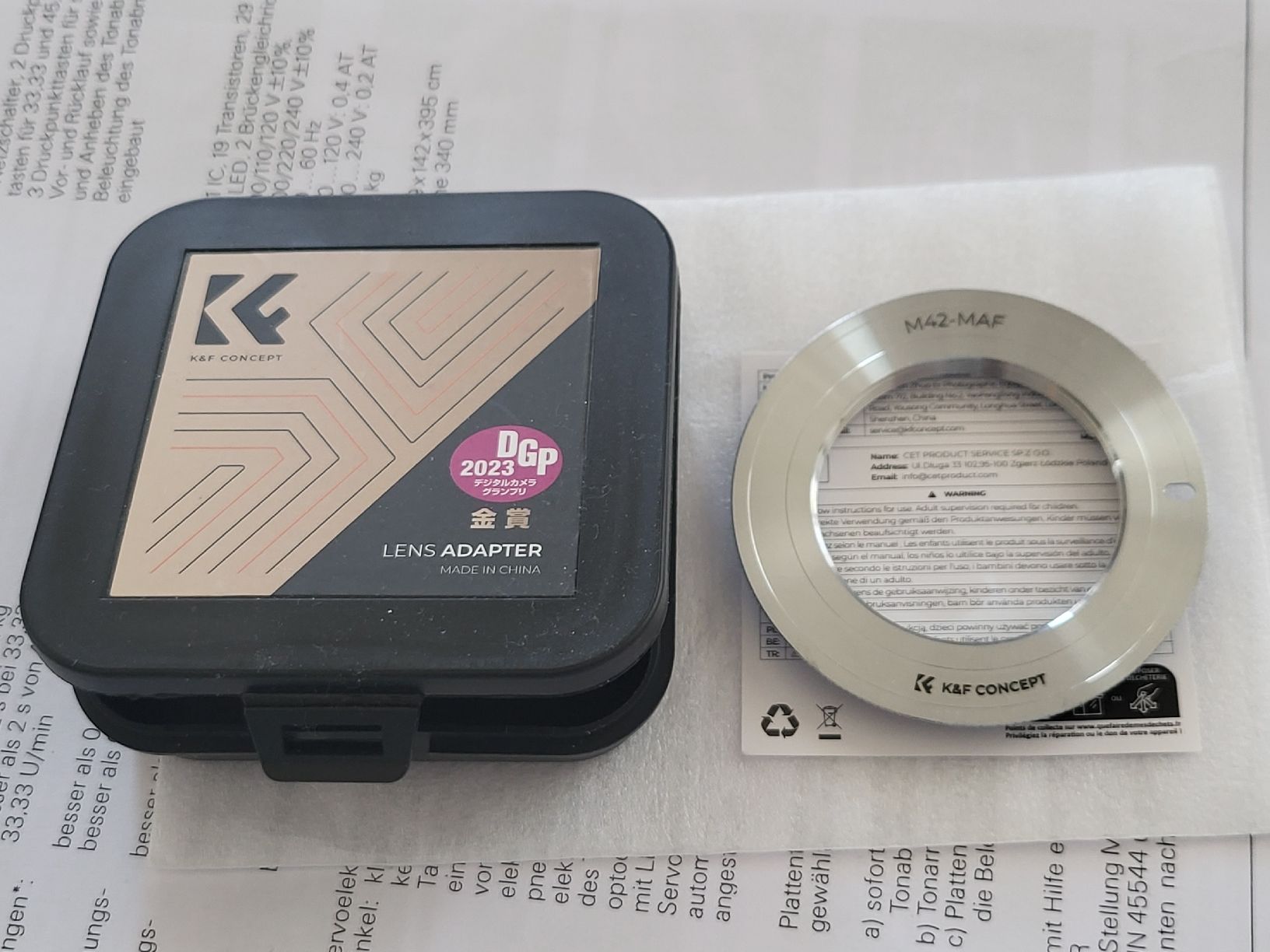 Foto-Adapter: Objektivadapter NEU M42-Objektive an Sony Alpha A – Neu und originalverpackt aus Döttingen von mar_22ws 4