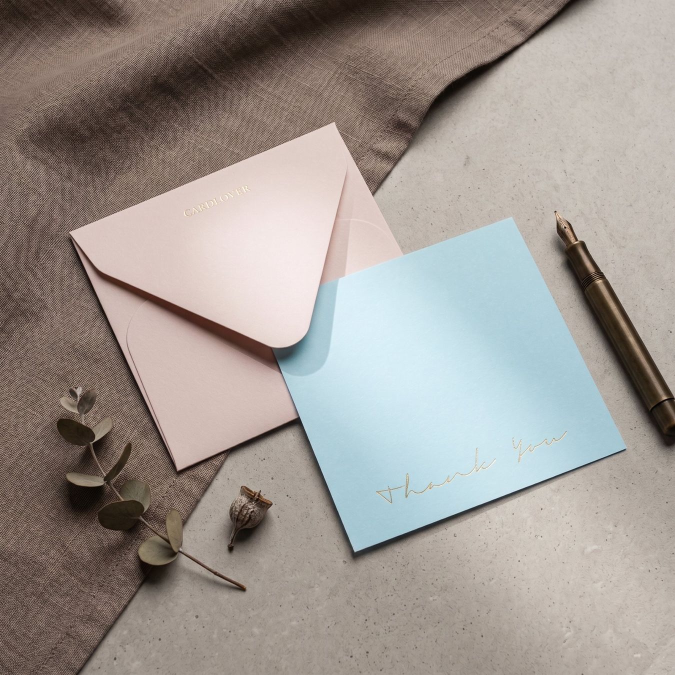Cartoline: Grußkarten  Schlichtes & Elegantes Design, Pastellfarben – Nuovo e nell'imballaggio originale da Zürich venduto da Grussatelier