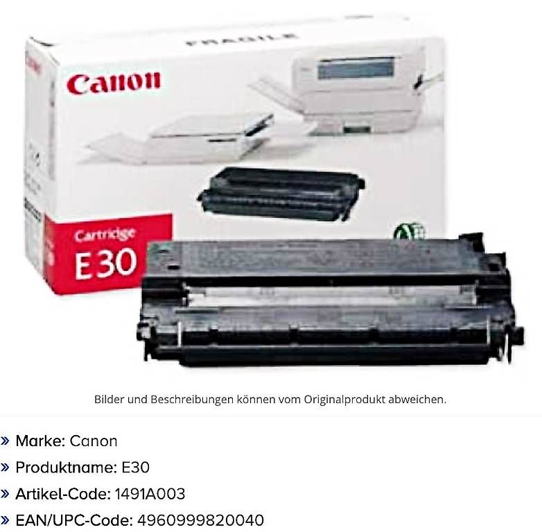 Canon Cartucce per stampanti & toner: Original Canon Toner 4000 Seiten – Nuovo (secondo la descrizione) da Wangen ZH venduto da olivia20 3