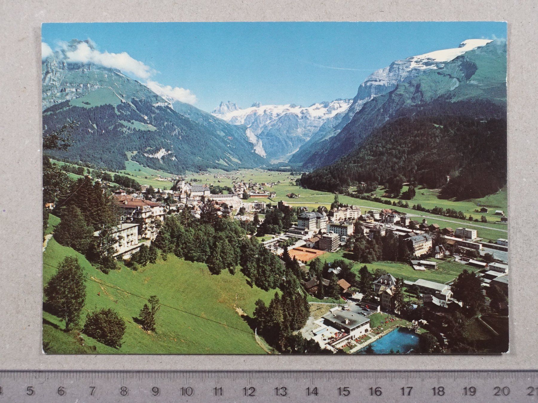Ansichtskarten: Engelberg, Hahnen, Titlis – Gebraucht aus Lenzburg von fh1