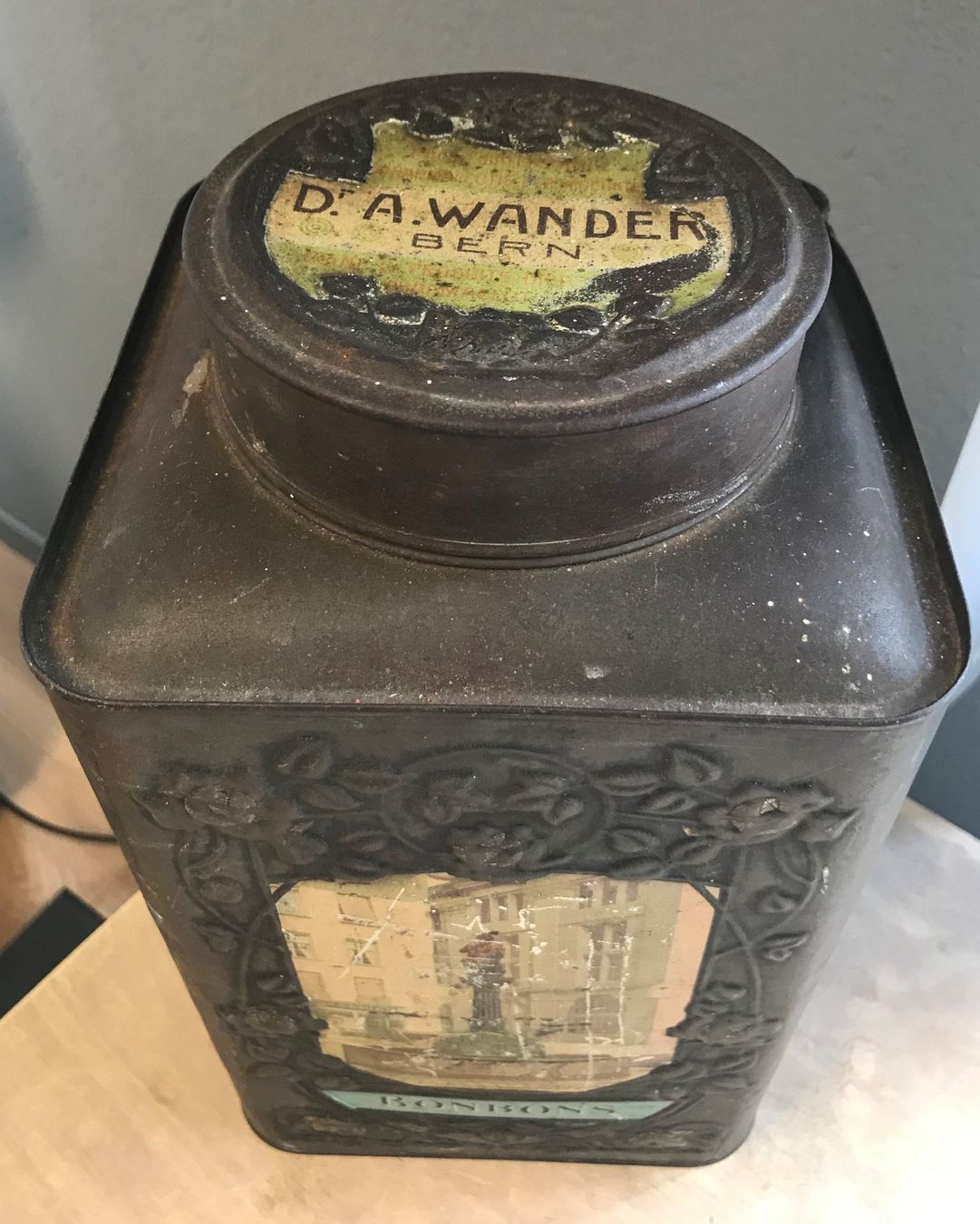 Barattoli: Antike alte Blechdose Dr. A. WANDER Bonbons – Usato da Rothrist venduto da Luckywinner 4
