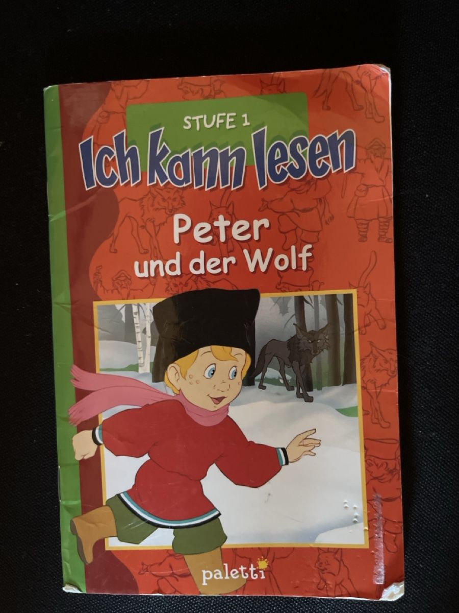 Fumetti: Buch Ich kann lesen Stufe 1 Peter und der Wolf – Usato da Giswil venduto da Nistsigi