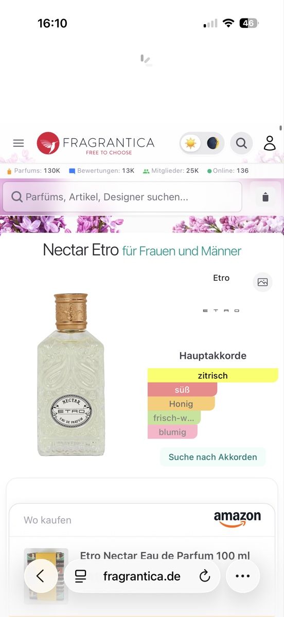 Etro Parfum & Eau de Toilette: Etro Nectar , 2 ml – Gebraucht aus Sursee von nri_g5z8 1