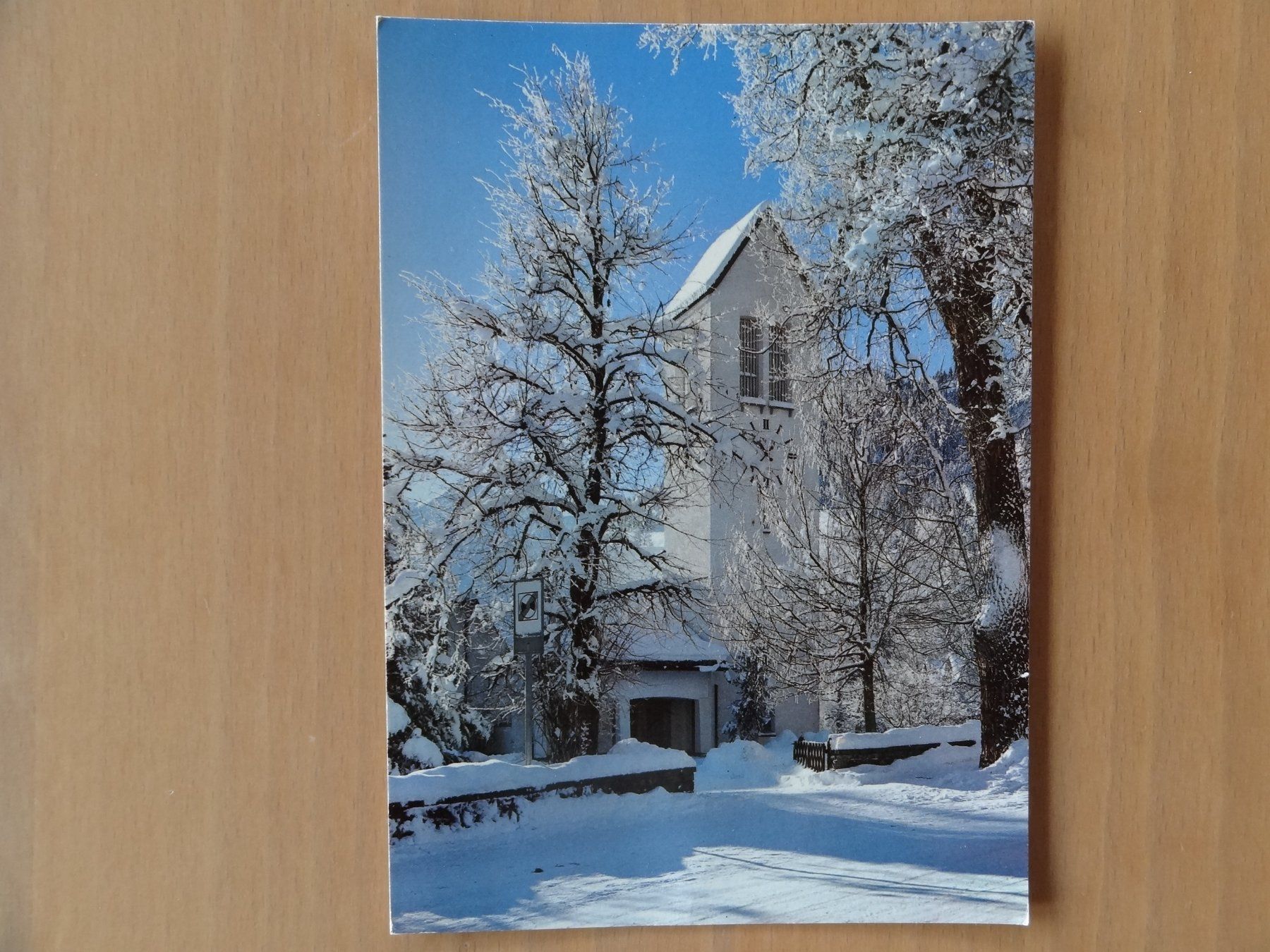 Cartoline postali: Lenk - Protestantische Kirche 1981 – Usato da St Léonard venduto da Riglin