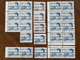 🍁 Kanada 1967 Briefmarken Queen Elisabeth 🕹️ Precanceled✔️