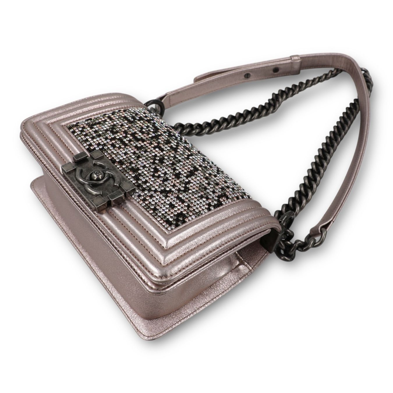 Chanel Borse da donna: Chanel Small Boy by night – Usato da Binningen venduto da Designerlabels 6