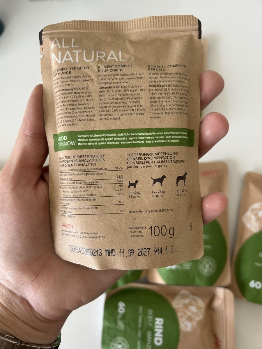 Mangimi: Anifit Nassfutter: Rind, Kalb, Poulet – Nuovo e nell'imballaggio originale da Trin venduto da lovelybubble 3