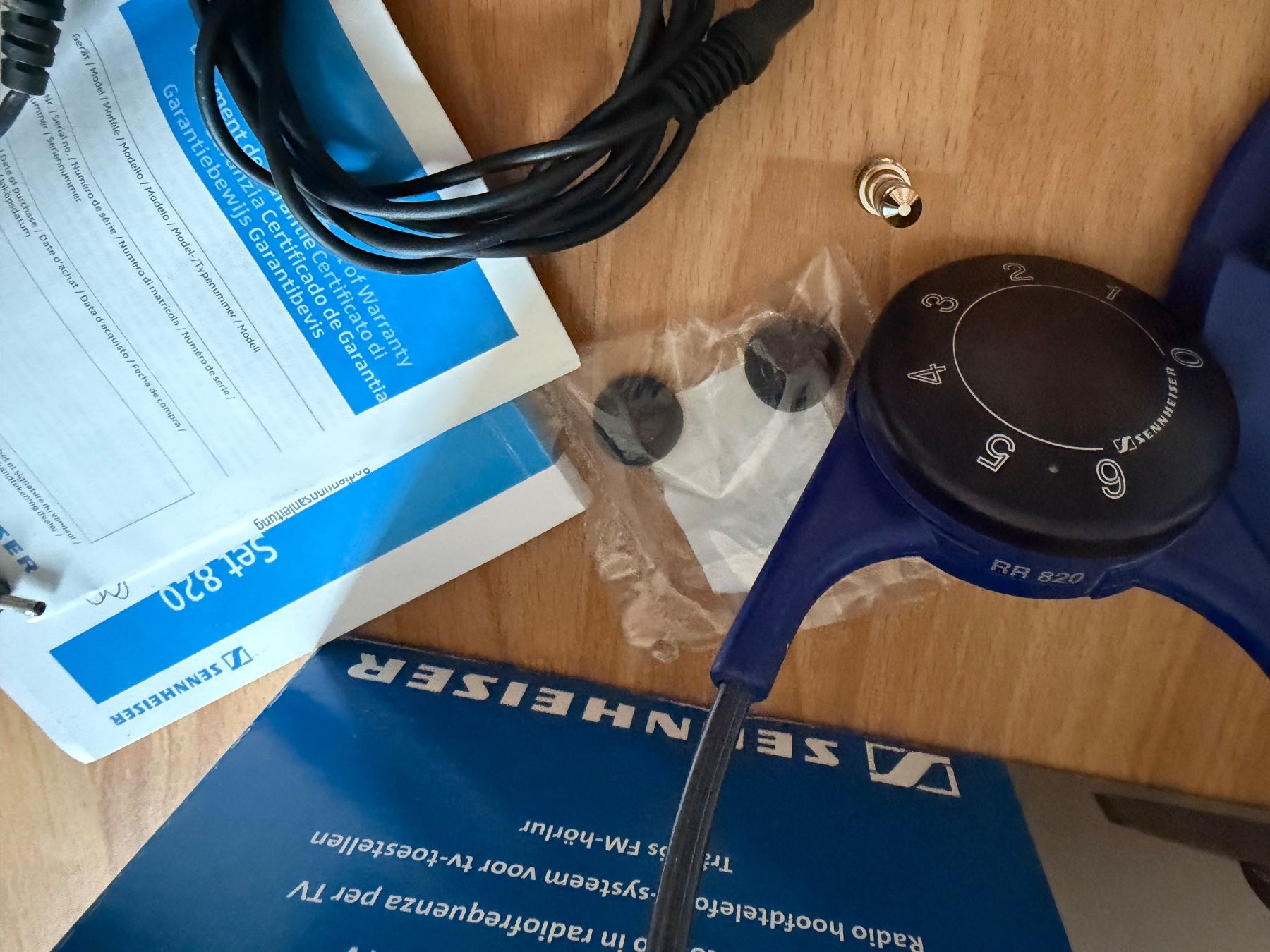 Sennheiser Cuffie: Sennheiser Funk Kopfhörer TR820 – Usato da Aarau venduto da KorgPA 5