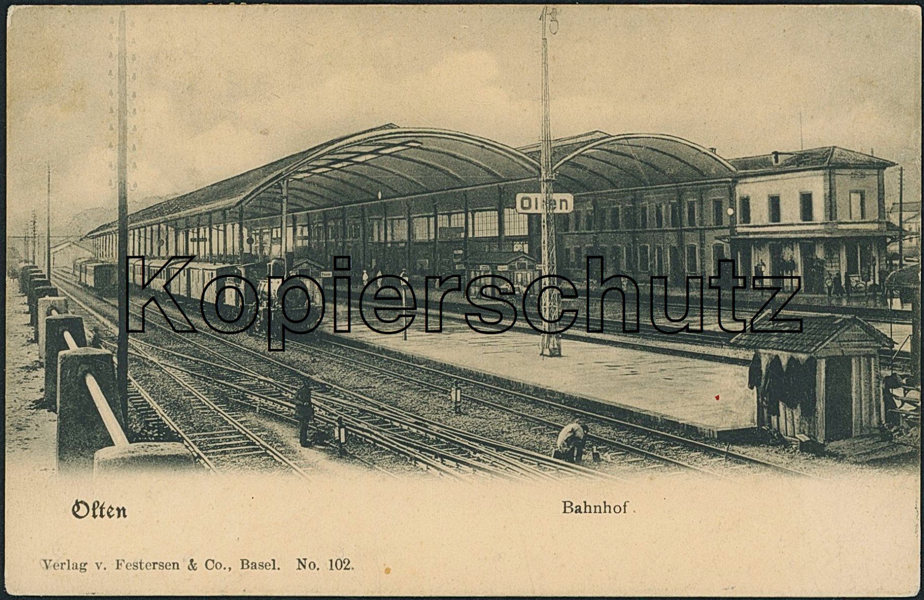 Cartoline postali: SO Olten - Bahnhof - Bahn – Usato da Schindellegi venduto da masutka7