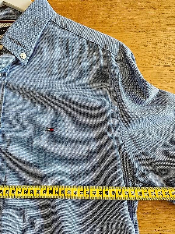 Camicie: Hemd Tommy Hilfiger Blau M – Usato da Basel venduto da nav_h662 4