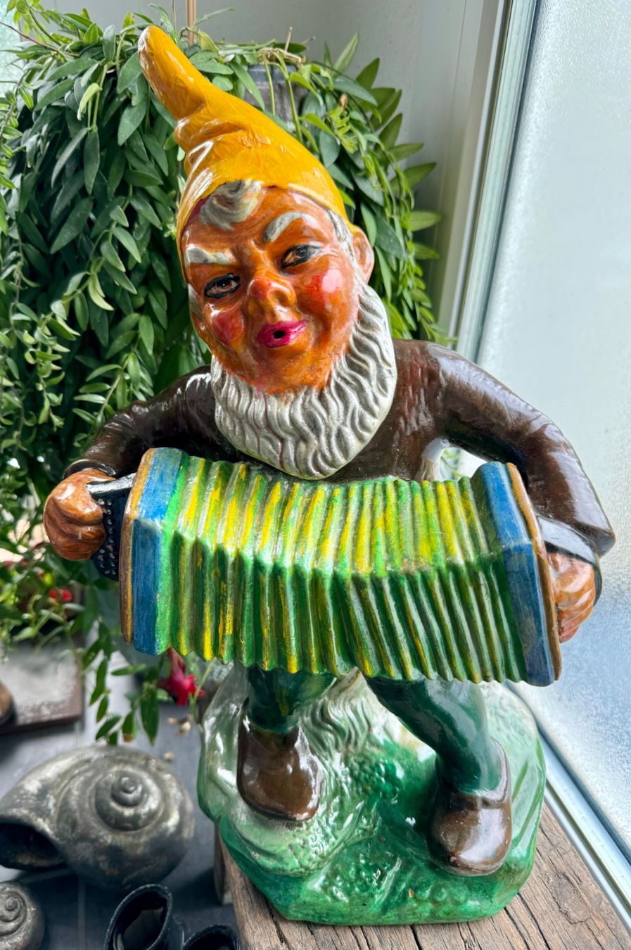 Figuren: ALTER / ÄLTERER GARTENZWERG Zwerg vintage – Gebraucht aus Rothrist von Luckywinner